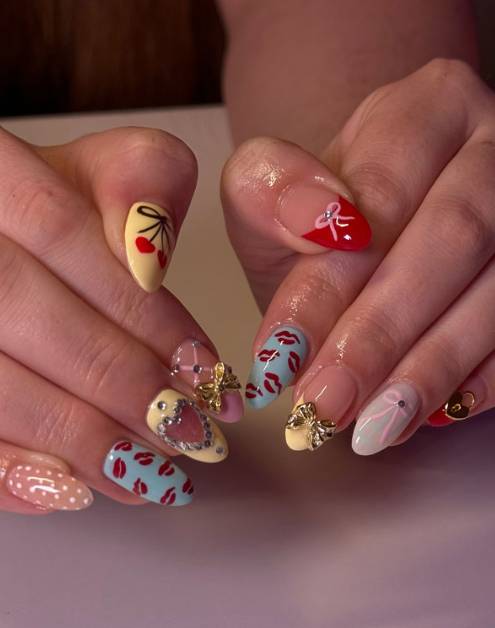 Valentine's day Nails 2025 Design