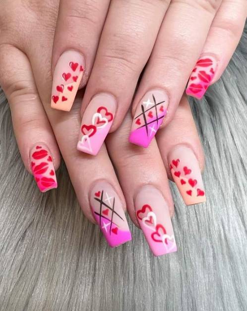 Valentine's day Nails 2025